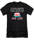 I Ate My Homework Cos My Teacher Said Jacob Zelazny T-Shirt