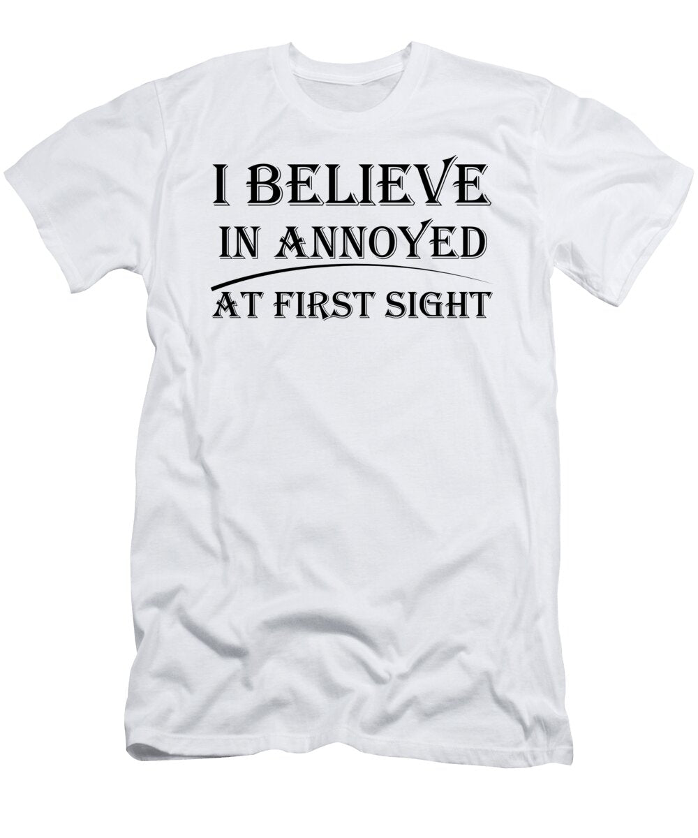 I Believe in Annoyed At First Sight Jacob Zelazny T-Shirt