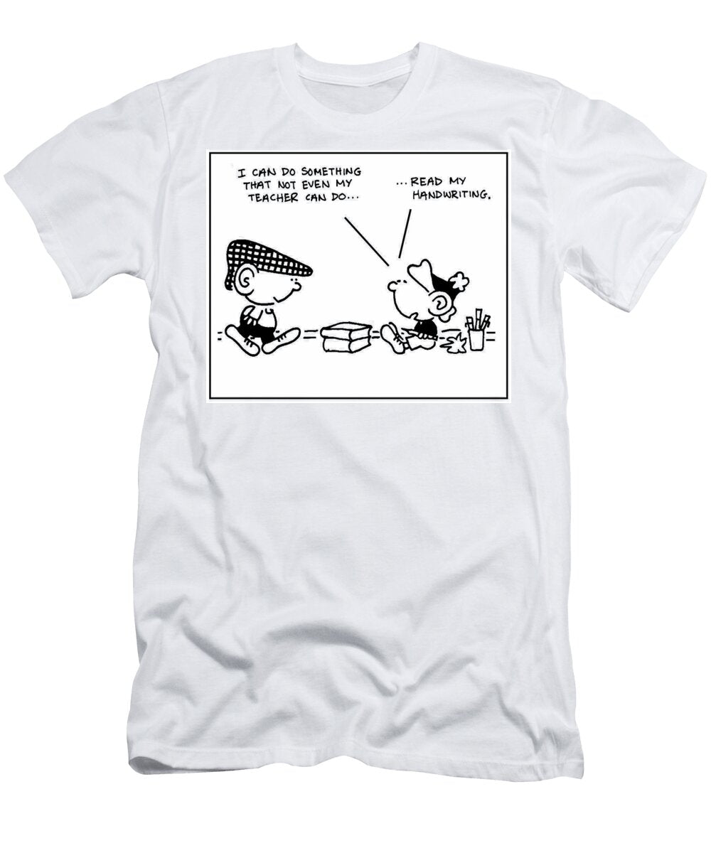 I Can Do Something That Not Even My Teacher Can Do Read Mike Flanagan T-Shirt