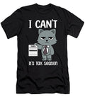 I Cant Its Tax Season Accounting Accountant Cat Shirtom T-Shirt