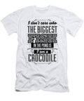 I Dont Care Who the Biggest Fish in the Pond Is I Am a Crocodile Jacob Zelazny T-Shirt