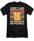 I Dont Like Morning People or Mornings or People Sweet Birdie Studio T-Shirt