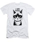 I Hate People Antisocial Personalities Clothing for Kitten Lovers Graphic with a Cat Theme Mounir Khalfouf T-Shirt