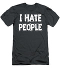 I Hate People Funny Antisocial Men and Women Patryk Saskia T-Shirt