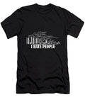 I Hate People Gold Target T-Shirt