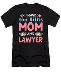 I Have Two Titles Mom and Lawyer Mothers Day Dh Bubble T-Shirt