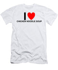 I Heart Chicken Noodle Soup in Classic in White I Heart Everything T-Shirt