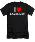 I Heart Lavender in Classic in Black I Heart Everything T-Shirt