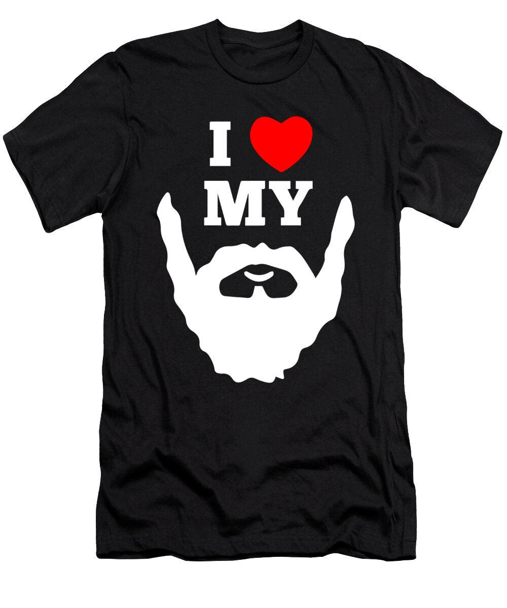 I Heart My Beard Jacob Zelazny T-Shirt