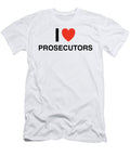I Heart Prosecutors in Black I Heart Everything T-Shirt