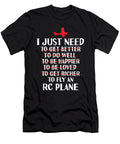 I Just Need Rc Plane Model Plane Model Moon T-Shirt