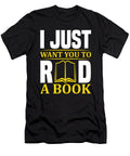 I Just Want You to Read a Book Jacob Zelazny T-Shirt