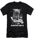 I Like Big Books and I Cannot Lie Cat Reading a Book Bookish Maximus Designs T-Shirt