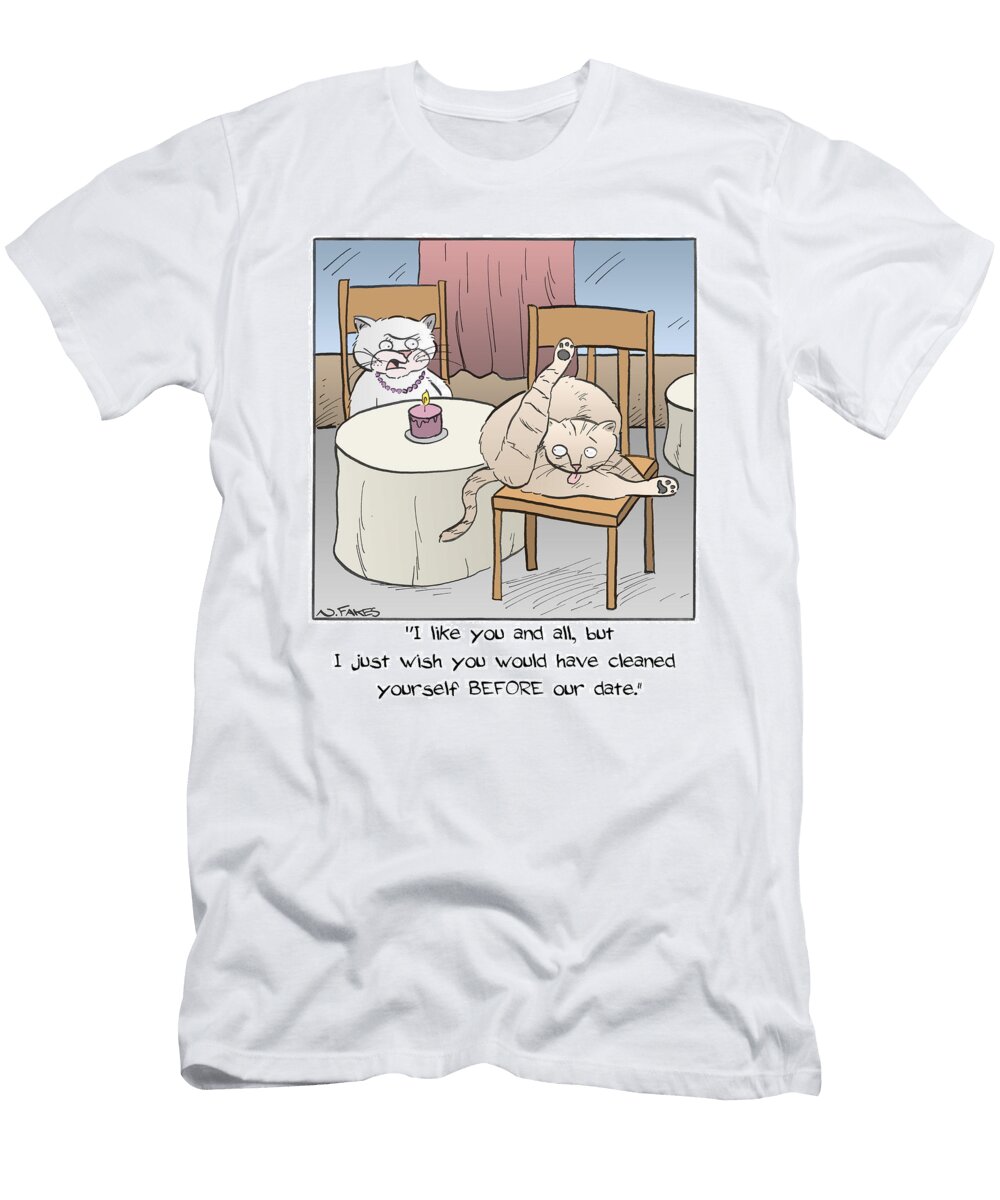 I Like You and All But I Just Wish You Would Have Cleaned Nate Fakes No Index T-Shirt
