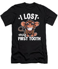 I Lost My First Tooth Tooth Fairy Teeth Out Monkey Boys Lisa Stronzi T-Shirt