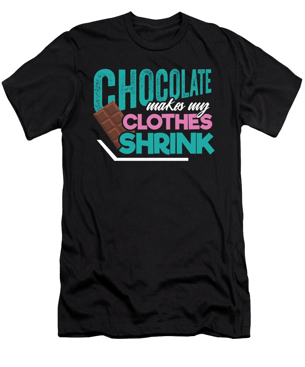 I Love Chocolate Sweet Saying Funny Cocoa Gift Teequeen2603 T-Shirt