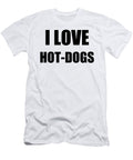 I Love Hotdogs Funny Gift Idea Funny Gift Ideas T-Shirt