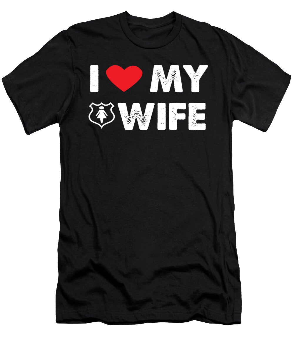 I Love My Wife Jacob Zelazny T-Shirt