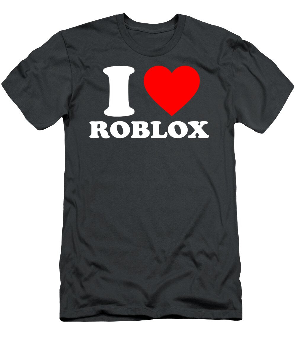 I Love Roblox I Heart Roblox Sibainu T-Shirt