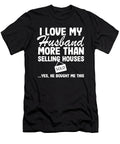 I Love Tax Saison Real Estate Agent Realtor Gift Quote Funny Lisa Stronzi T-Shirt