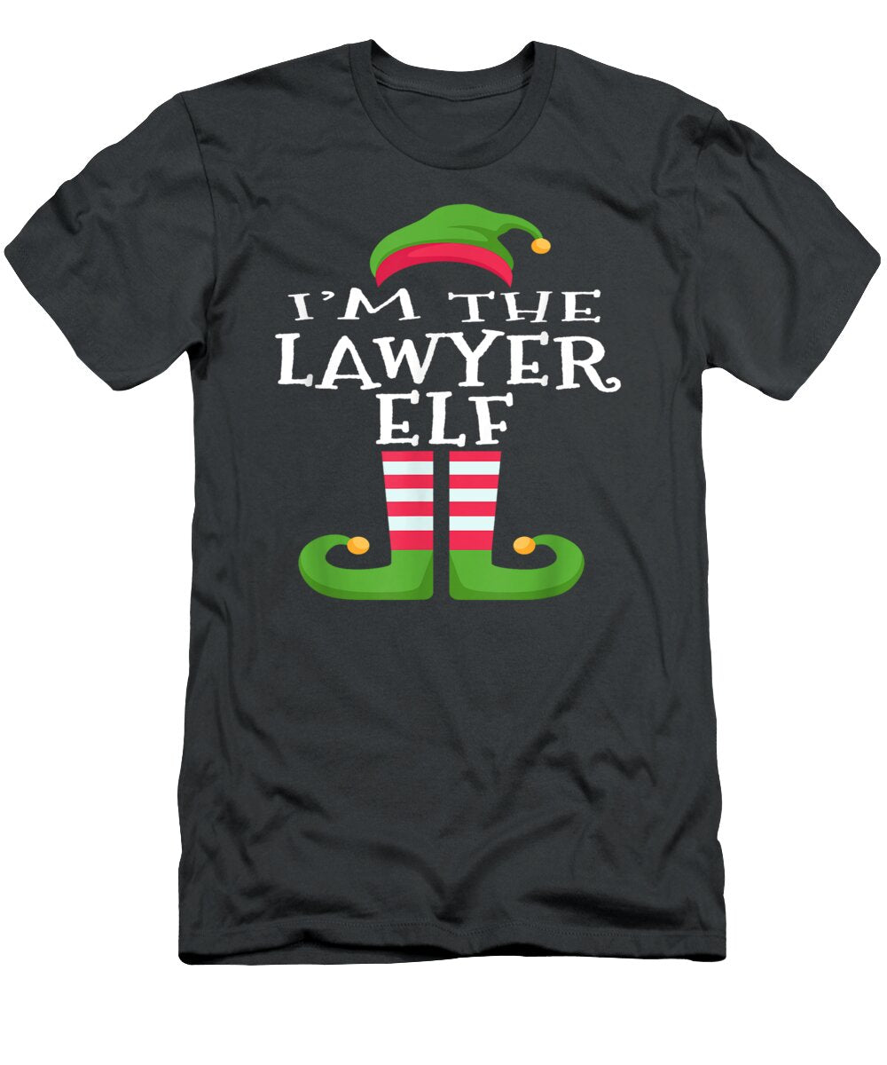 I M the Lawyer Elf Family Matching Christmas Pajama Anaala Alfee T-Shirt