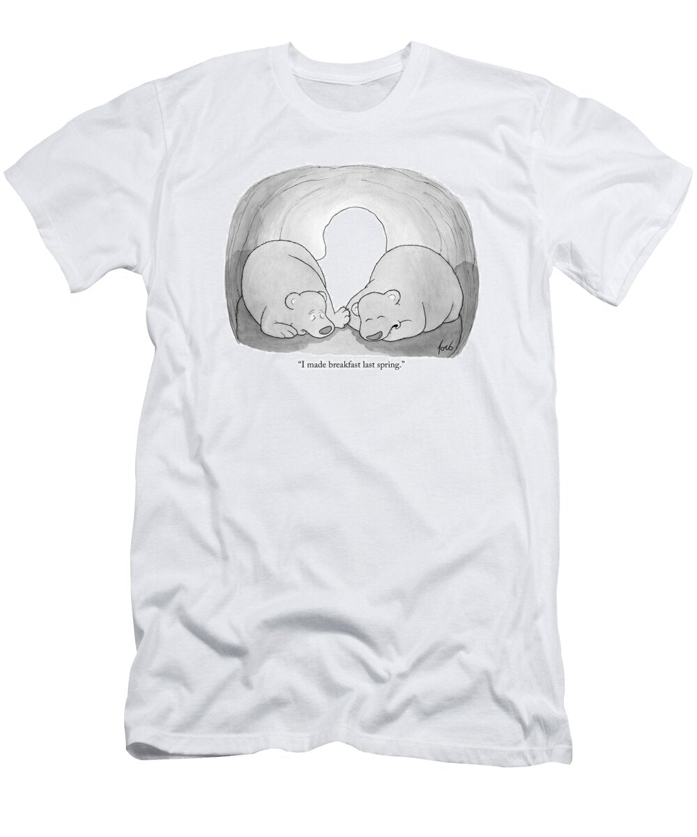 I Made Breakfast Last Spring Tom Toro No Index T-Shirt