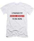 I Paused My Social Anxiety Nobodys Hero T-Shirt