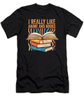 I Really Like Anime and Books Introvert Book Lover Bookish Maximus Designs T-Shirt