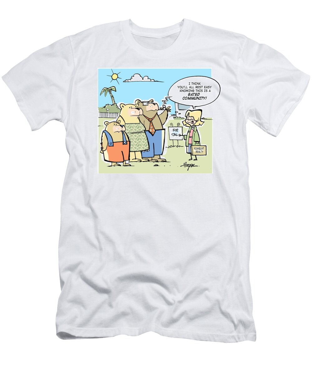 I Think Youll All Rest Easy Knowing This Is a Gated Ralph Hagen T-Shirt