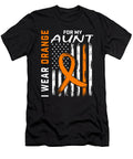 I Wear Orange for My Aunt Kidney Cancer Funny Natalie Lidford T-Shirt