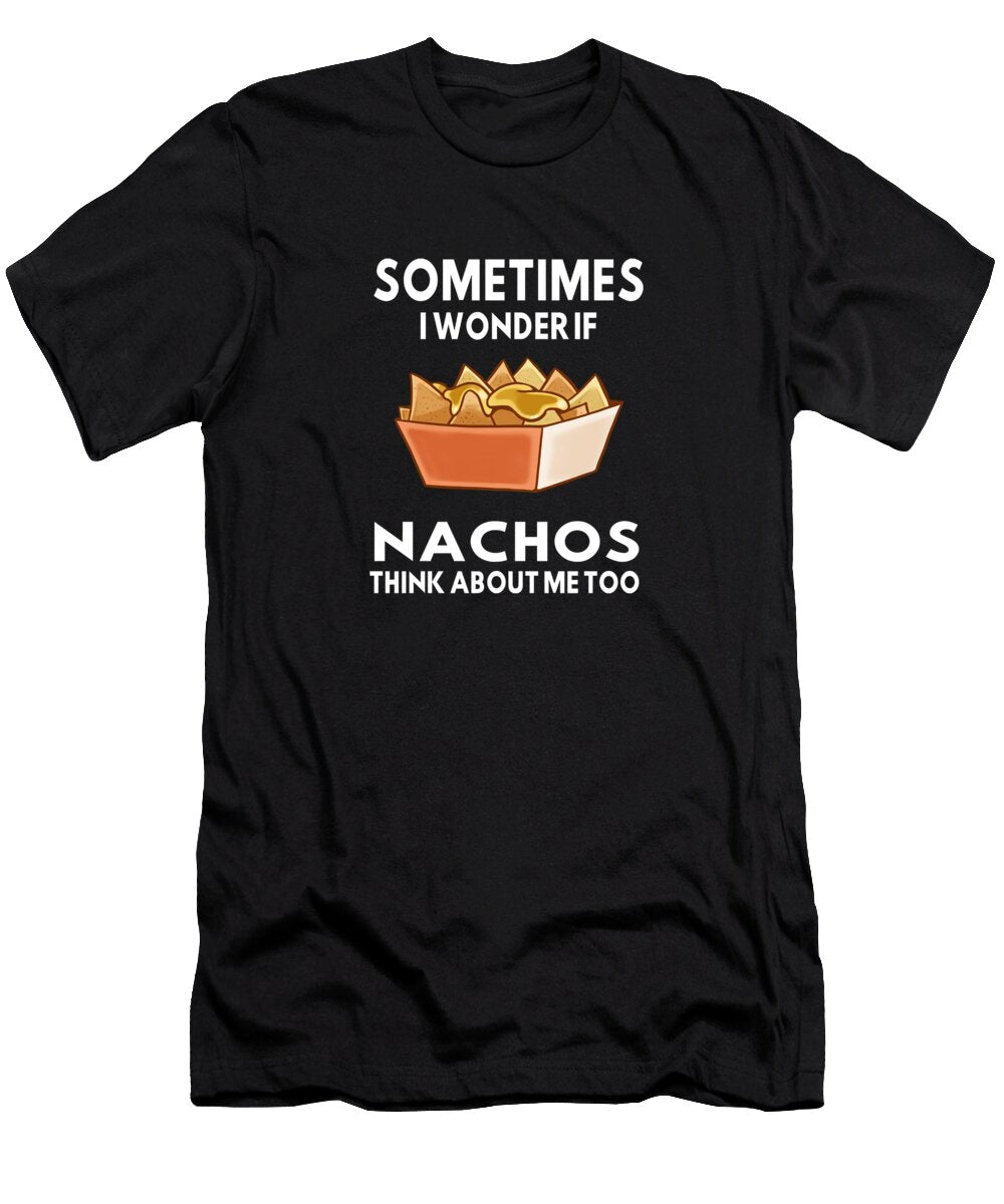 I Wonder If Nachos St Paddys Player Coach About Joe Charles T-Shirt