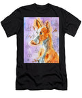 Ibizan Hound in Violet Zelda Tessadori T-Shirt