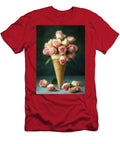 Ice Cream Cone Filled with Roses Garry Gay T-Shirt