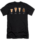 Ice Cream Cones Wafer Waffle Sugar Pine Cones Funny Design Noirty Designs T-Shirt