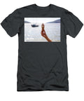 Ice Cream Cones with Chocolate and Jam in a Female Hand Elena Saulich T-Shirt
