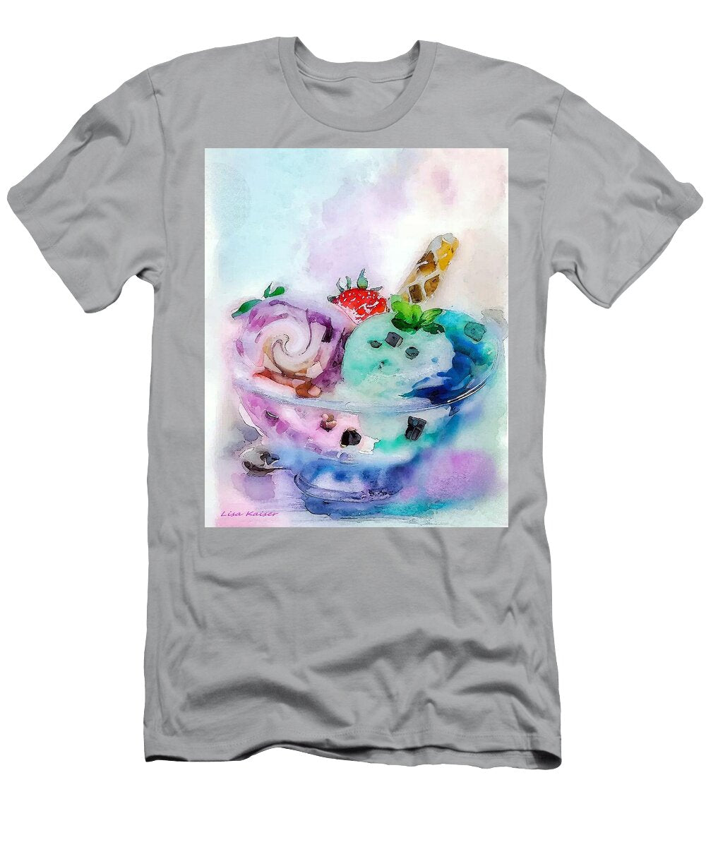 Ice Cream Garnished Lisa Kaiser T-Shirt