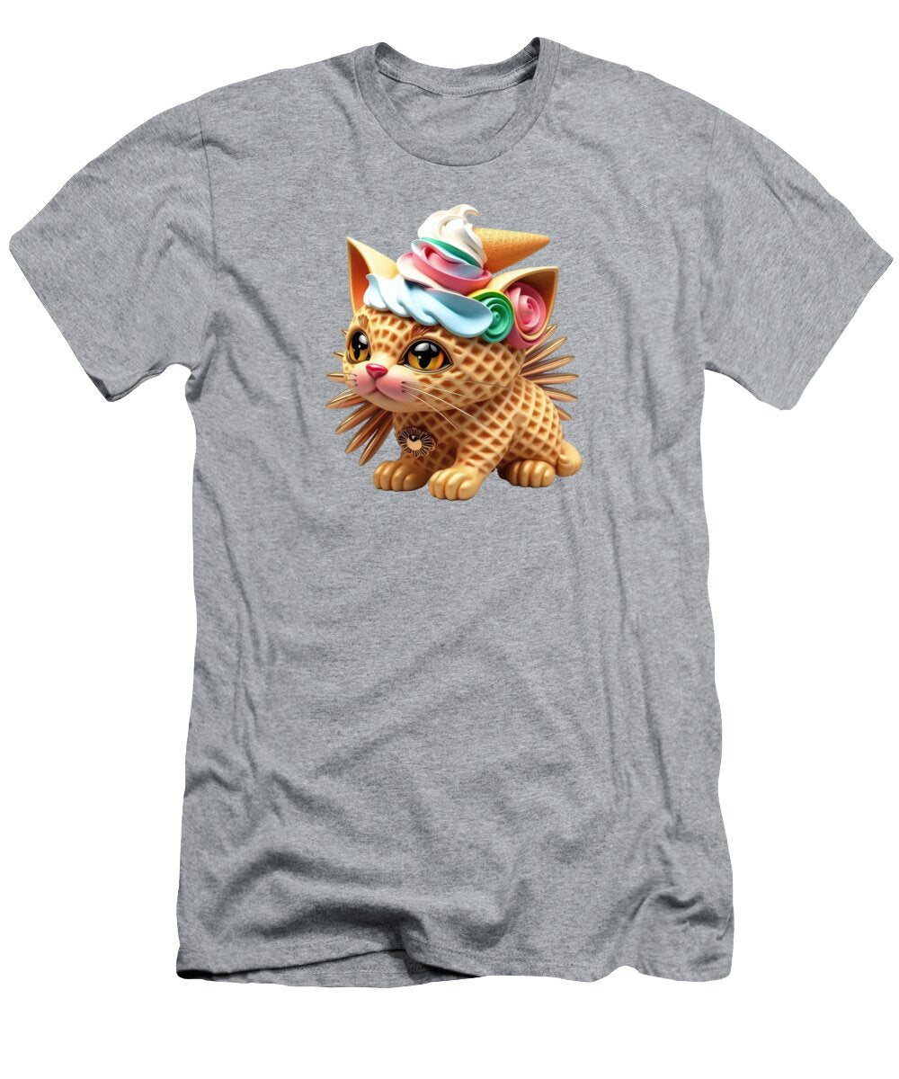 Ice Cream Kitty Delight Frantz Cialec T-Shirt