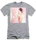 Ice Cream Pin Up Poster Girl Licking Waffle Cone Ryan Jorgensen T-Shirt