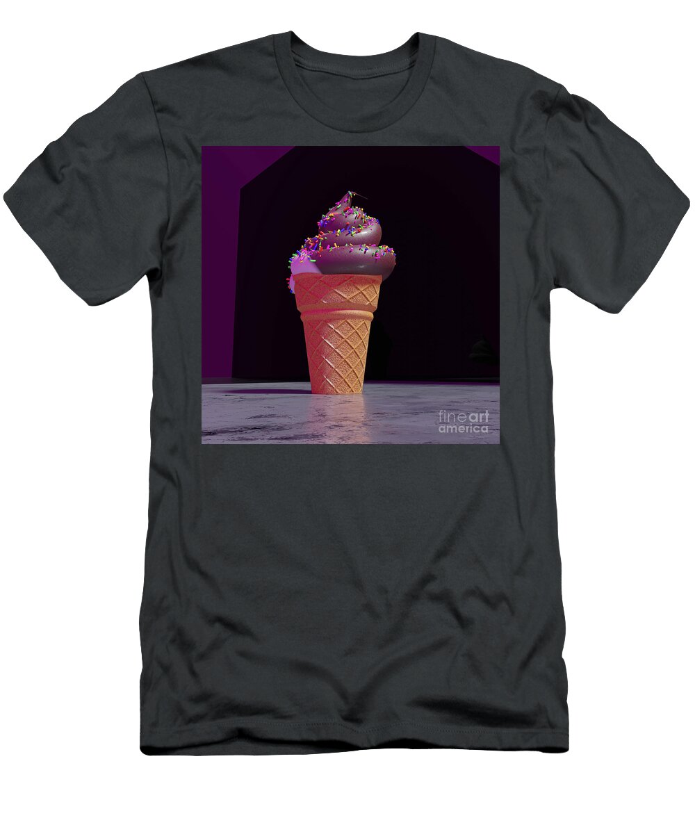 Ice Cream Waffle Cone Jonathan Lingel T-Shirt
