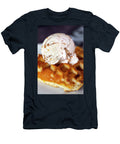 Ice Cream with a Fruit Cookie on the Plate Sebastian Radu T-Shirt