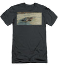 Ice on the Mississippi River in St Louis Garry Mcmichael T-Shirt