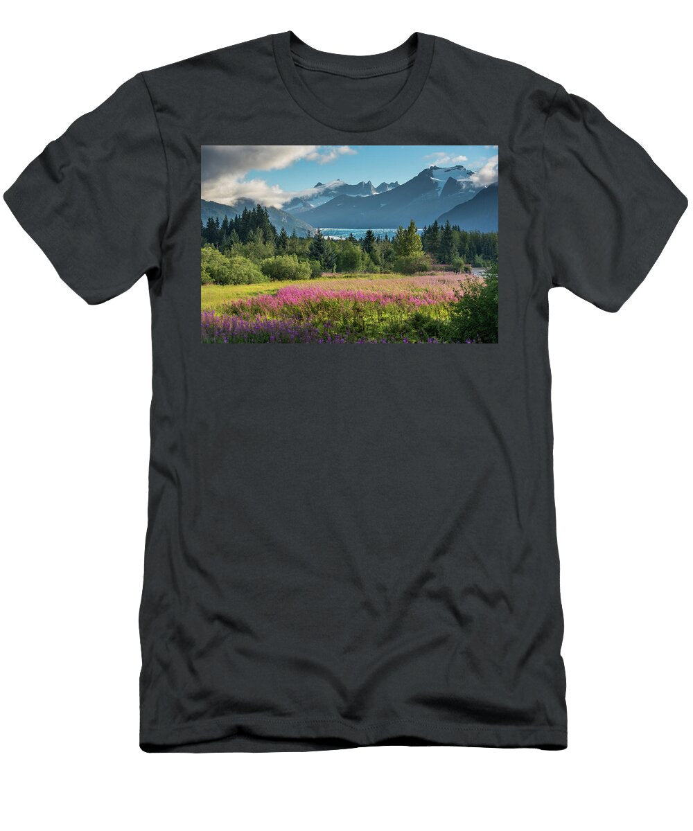 Ice Over Fireweed David Kirby T-Shirt