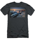 Icy Morning At Sandy Hook Michael Ver Sprill T-Shirt