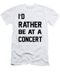 Id Rather Be At a Concert Jacob Zelazny T-Shirt