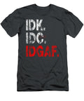 Idk Idc Idgaf Antisocial Emo Pullover Hussai Ralia T-Shirt