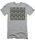 Ikat Geometric Folklore Ornament Oriental Damask Pattern Ancient Art of Arabesque Tribal Ethnic Texture Spanish Motif on the Carpet Aztec Style Indian Rug Gypsy Mexican Embroidery Julien T-Shirt