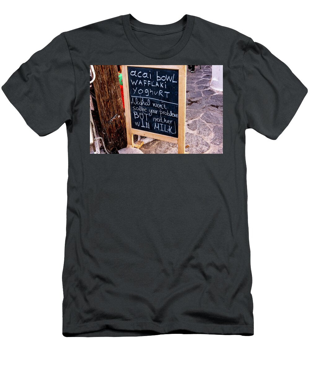 Ill Drink to That Milos Greece Jon Berghoff T-Shirt