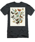 Illustrations From the Book European Butterflies and Moths By William Forsell Kirby William Forsell Kirby T-Shirt