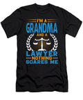 Im a Grandma and a Lawyer Nothing Scares Me Dh Bubble T-Shirt