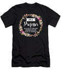Im a Professor My Level of Sarcasm Depends on Your Stupidity Professor Gifts for Her Best Friend Gift Unique Gift Office Desk Orange Pieces T-Shirt